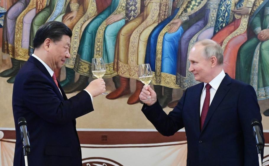 Xi Jinping și Vladimir Putin Xi Jinping și Vladimir Putin