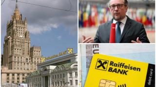 Ministrul austriac de Externe apără decizia Raiffeisen Bank de a face afaceri cu Rusia. "Haideţi să fim realişti"