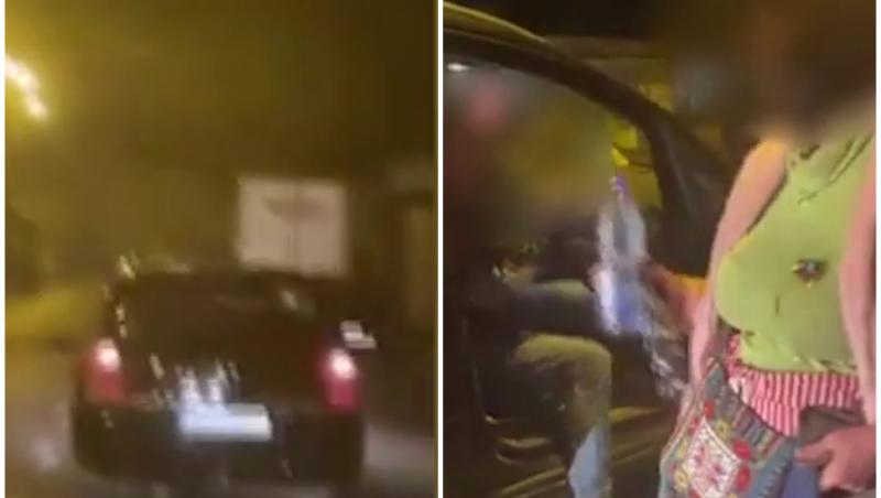 Şofer ucrainean, suspect de Parkinson, filmat conducând haotic în Galaţi. Surpriza poliţiştilor, când au oprit maşina