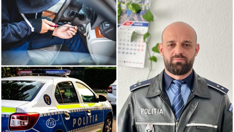 Copil de 13 ani, la volanul unei maşini furate: o pornise fără cheie. De unde a fugit şi cum a fost prins în Brăila