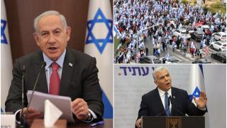 Israelul adoptă o lege care îl face pe Netanyahu mai greu de demis. Opoziția: "O lege ruşinoasă şi coruptă". Protestele de amploare continuă