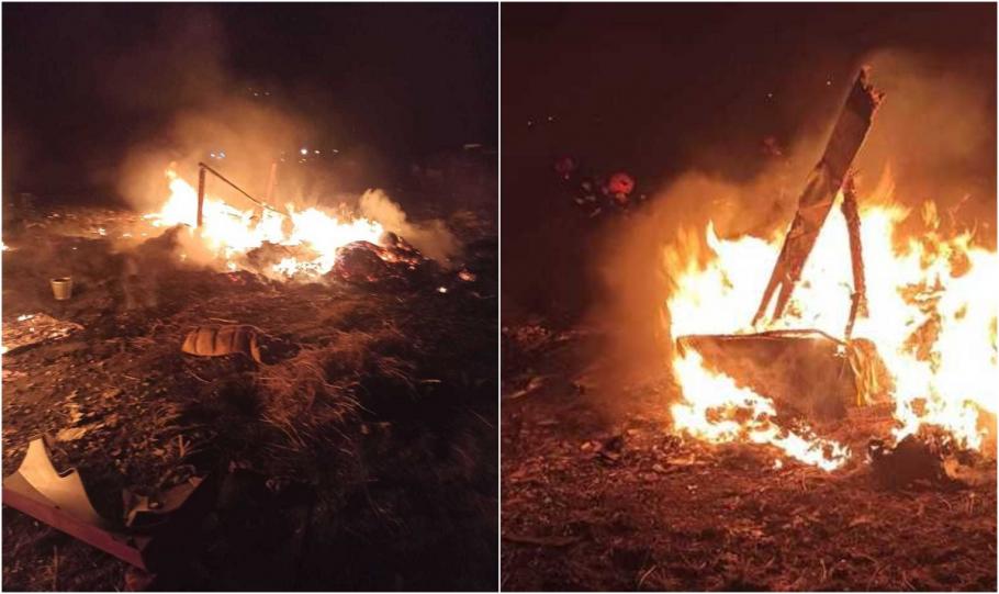 Incendiu devastator în Cluj. Un bărbat de 40 de ani a murit, după ce mai multe locuințe improvizate au luta foc Incendiu devastator în Cluj. Un bărbat de 40 de ani a murit, după ce mai multe locuințe improvizate au luta foc