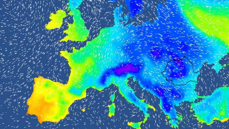 Vremea 27 martie - 24 aprilie 2023. Val de aer arctic peste România. ANM anunță temperaturi de iarnă, la final de martie
