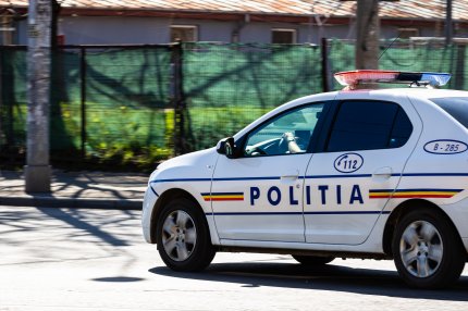 mașină de poliție din România