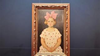 "Fetiţa cu fundiţă roz" a lui Nicolae Tonitza, vândut cu 110.000 de euro la Licitaţia de Primăvară. "Lumea Circului" nu şi-a găsit cumpărător