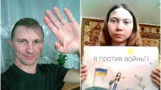 Tatăl fetiţei din Rusia, care a făcut un desen împotriva războiului, a fost arestat în Belarus. Fiica a fost trimisă la orfelinat