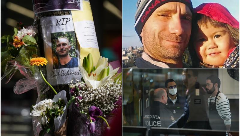 Tata înjunghiat în fața fiicei de 3 ani, lăsat să moară într-o baltă de sânge, după ce i-a cerut unui bărbat să nu mai fumeze lângă copil, în Canada