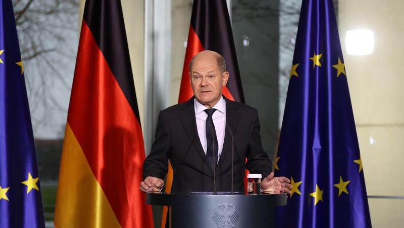 Olaf Scholz despre pacea din Ucraina: Este "necesar" ca Putin să-și retragă trupele pentru ca negocierile să poată începe