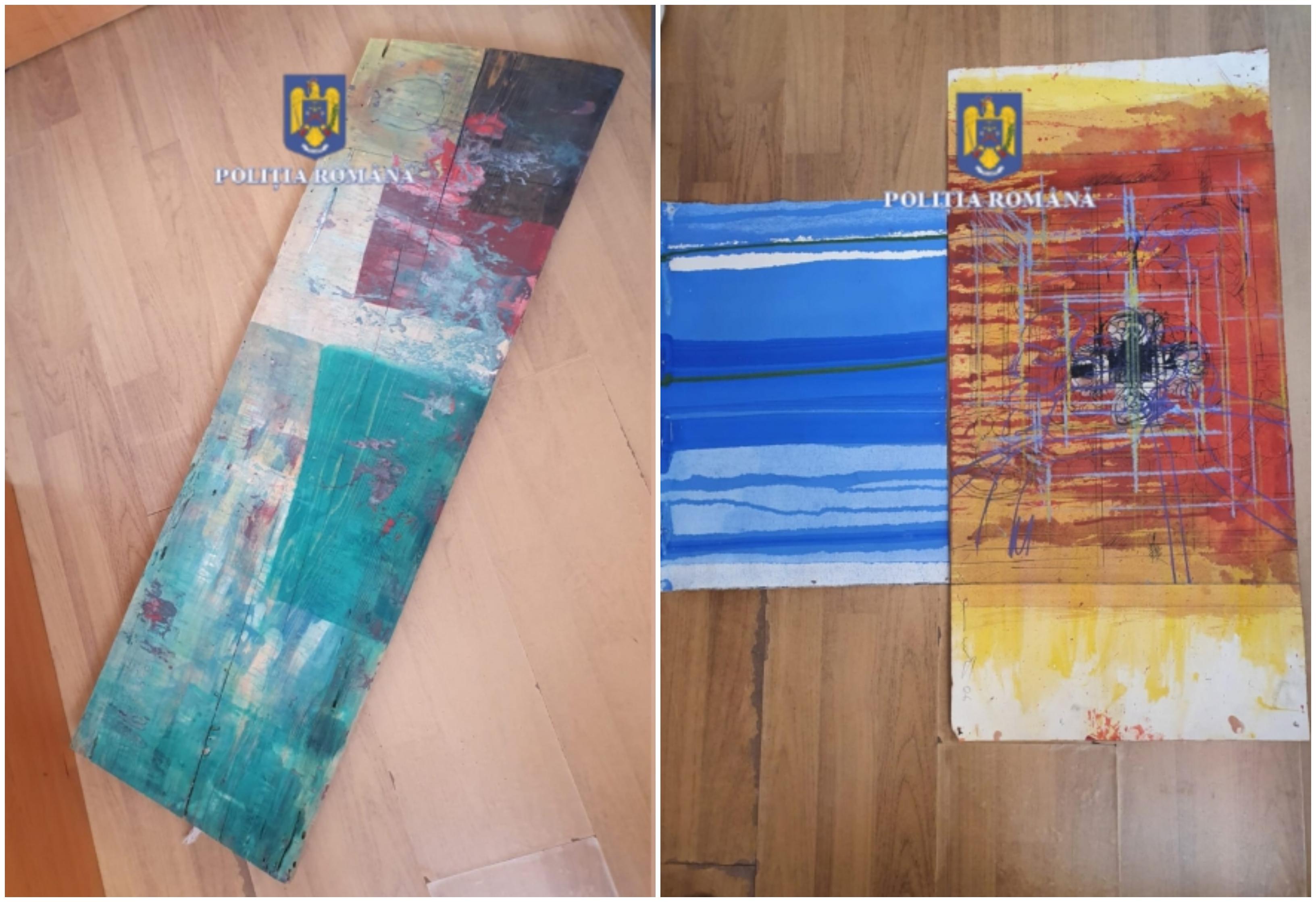 Tablouri de peste 320.000 de euro, furate de un român din locuinţa unui artist din Austria