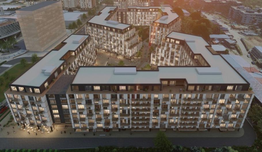 Complex de 1.000 de apartamente, construit lângă Bucureşti. Terenul a costat 13 milioane de euro Complex de 1.000 de apartamente, construit lângă Bucureşti. Terenul a costat 13 milioane de euro