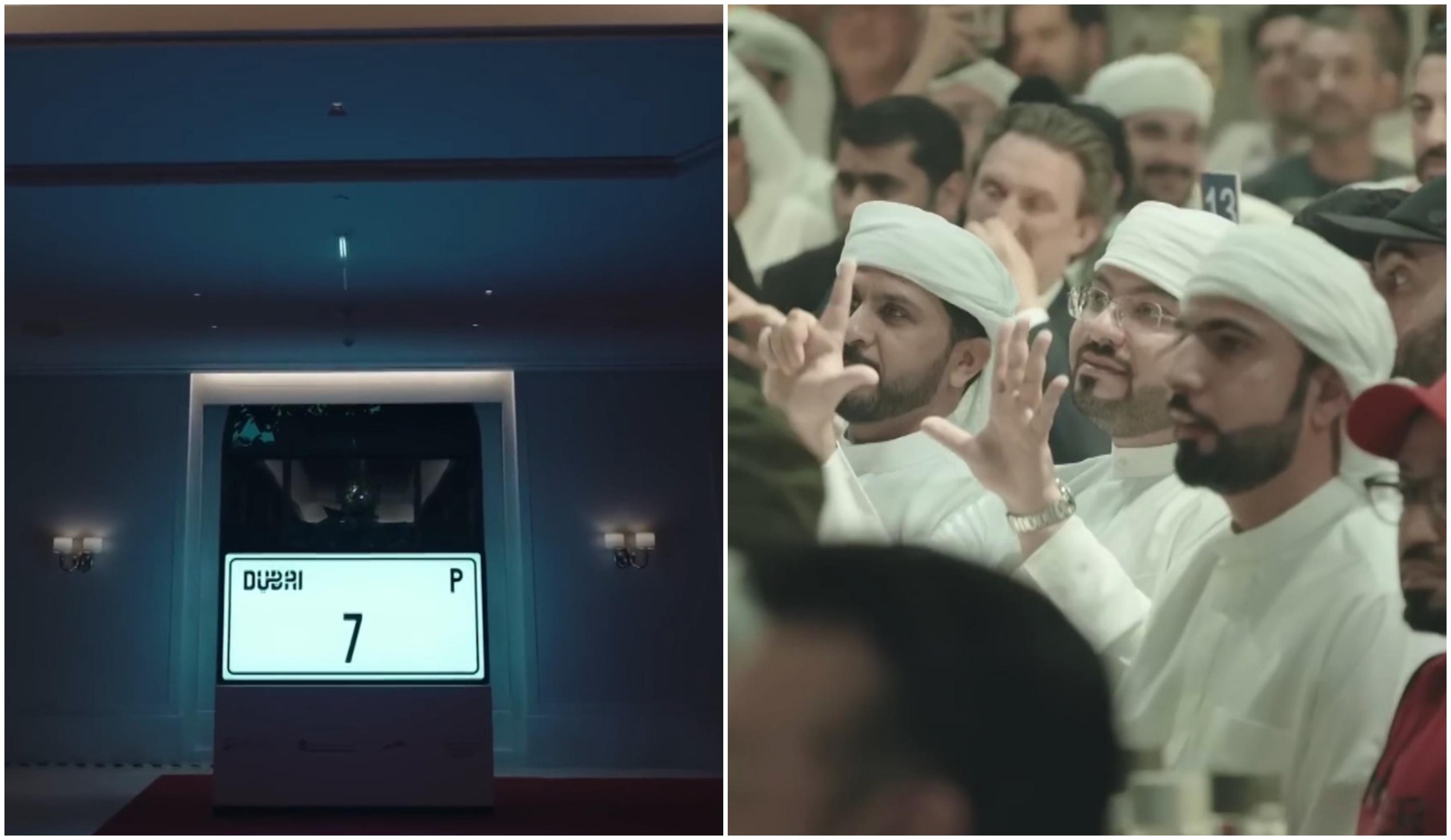 Record la Dubai. Cu ce sumă fabuloasă s-a vândut cea mai scumpă plăcuţă de înmatriculare din lume