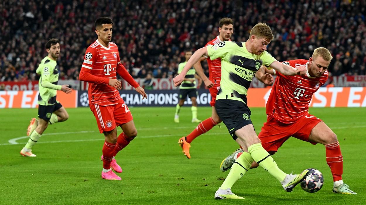 Bayern - Manchester City 1-1 în sferturile Champions League. Echipa lui Guardiola o va întâlni pe Real Madrid în semifinale