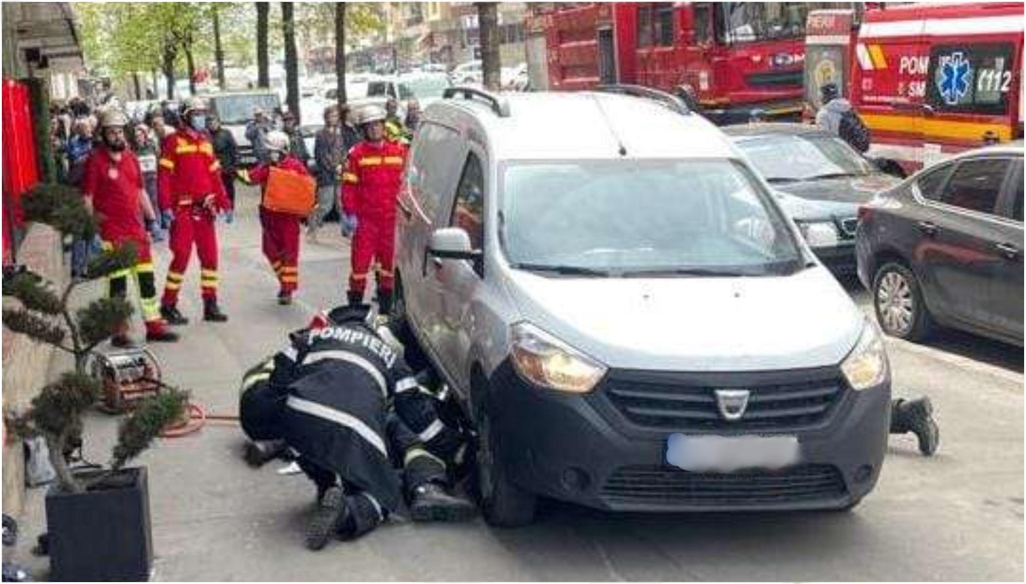 Șoferul ar fi dat cu spatele și nu ar fi văzut-o