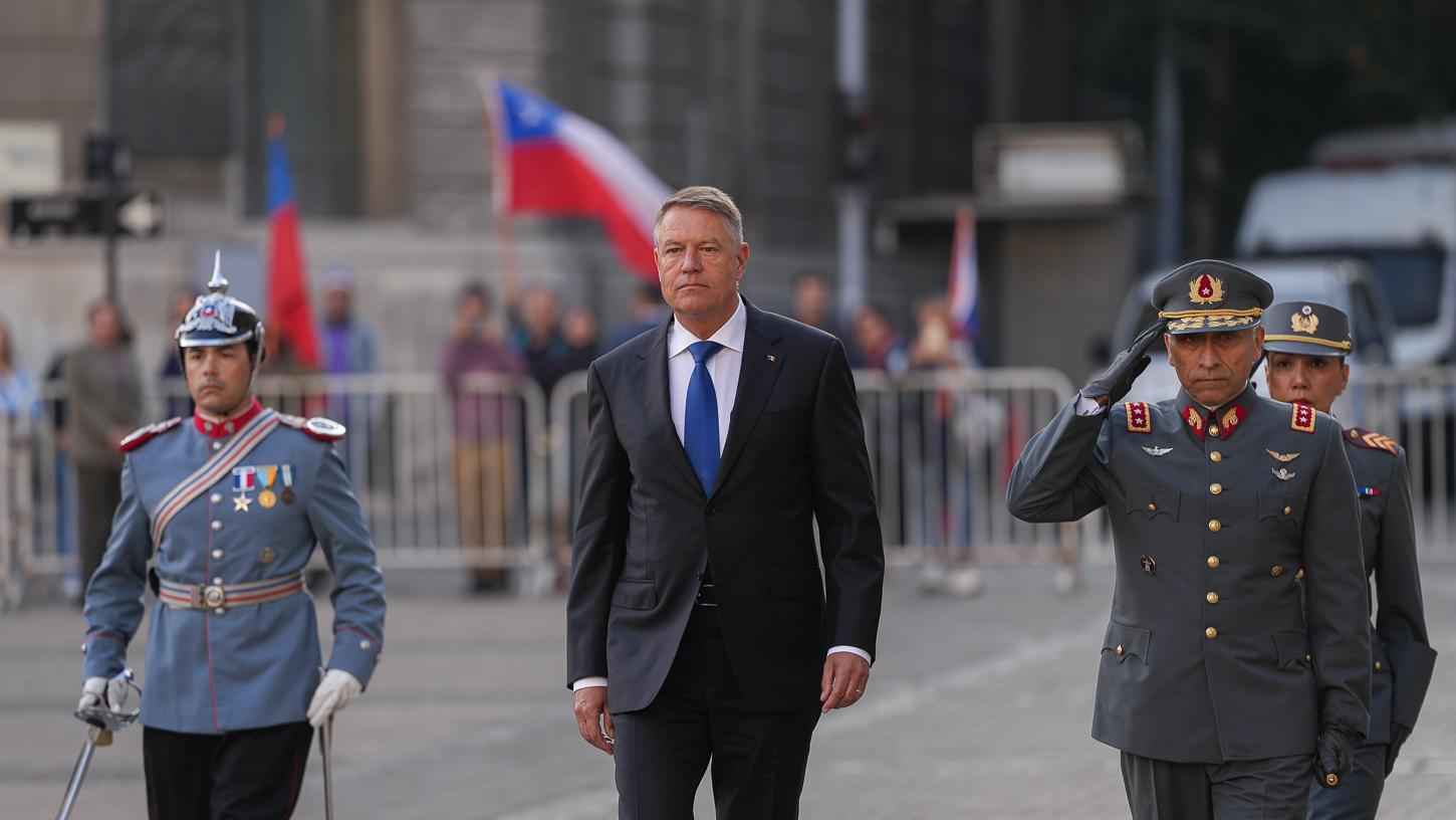 Klaus Iohannis, primit de omologul din Chile, Gabriel Boric