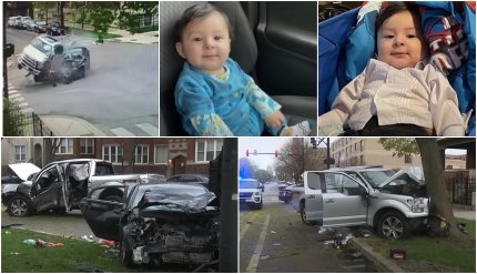 Un bebeluș de 6 luni s-a stins pe o șosea din SUA. Doi tineri au furat o mașină și au făcut zob camioneta în care se afla micuțul și familia lui