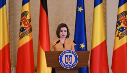 Maia Sandu, președinta Republicii Moldova