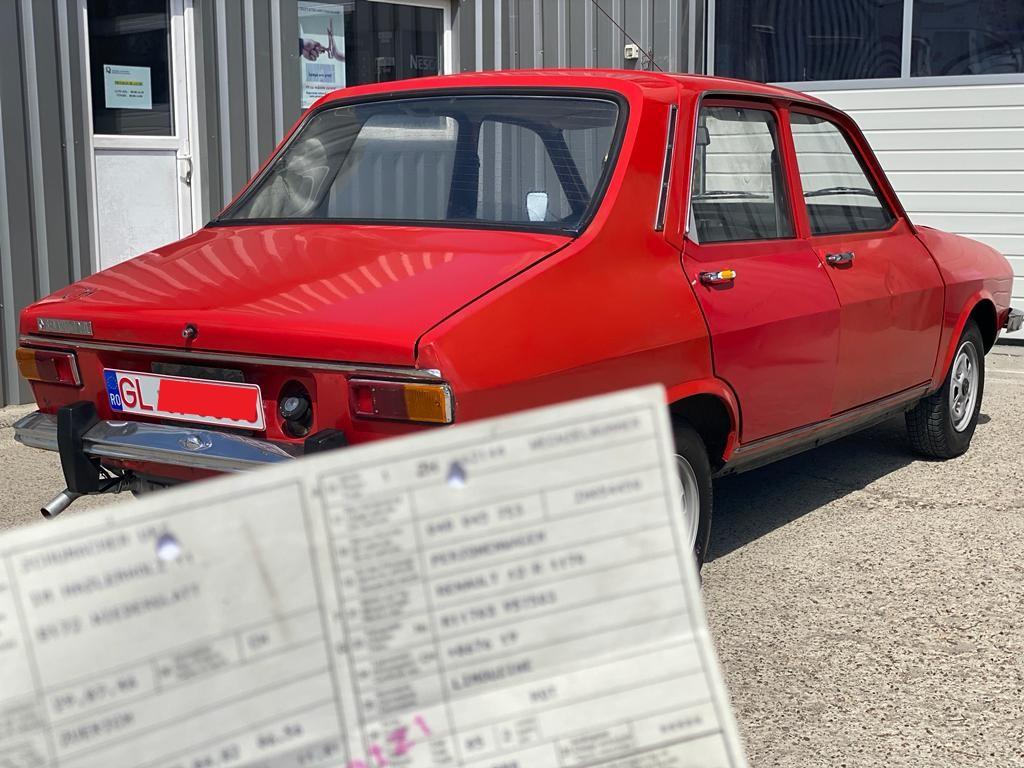 Un român a mers în "vizită" la RAR cu o bijuterie de Renault 12 Sinpar, din 1974. Maşina, cumpărată din Elveţia, a fost fabricată în ediţie limitată