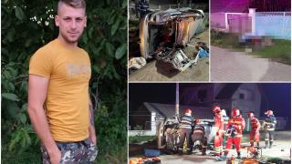 "Drum lin către îngeri". Iulian, unul dintre tinerii morți în accidentul din Iași, urma să se căsătorească. Abia venise din Germania