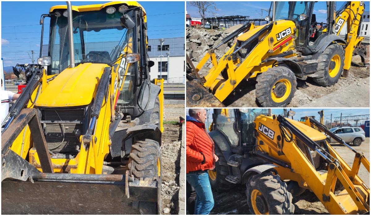 Cu cât vinde ANAF un excavator