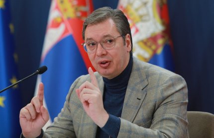 președintele Serbiei Aleksandar Vucic