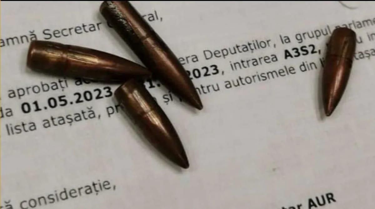O colaboratoare AUR a încercat să intre în Parlament cu patru gloanțe. Tânăra a fost escortată la poliție
