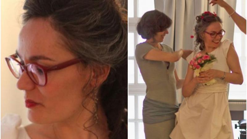 O româncă stabilită în Germania s-a căsătorit cu ea însăşi. Lavinia a făcut marele pas, după ce fosta relaţie nu a mers: ''Mi-a fost foarte frică!'' 