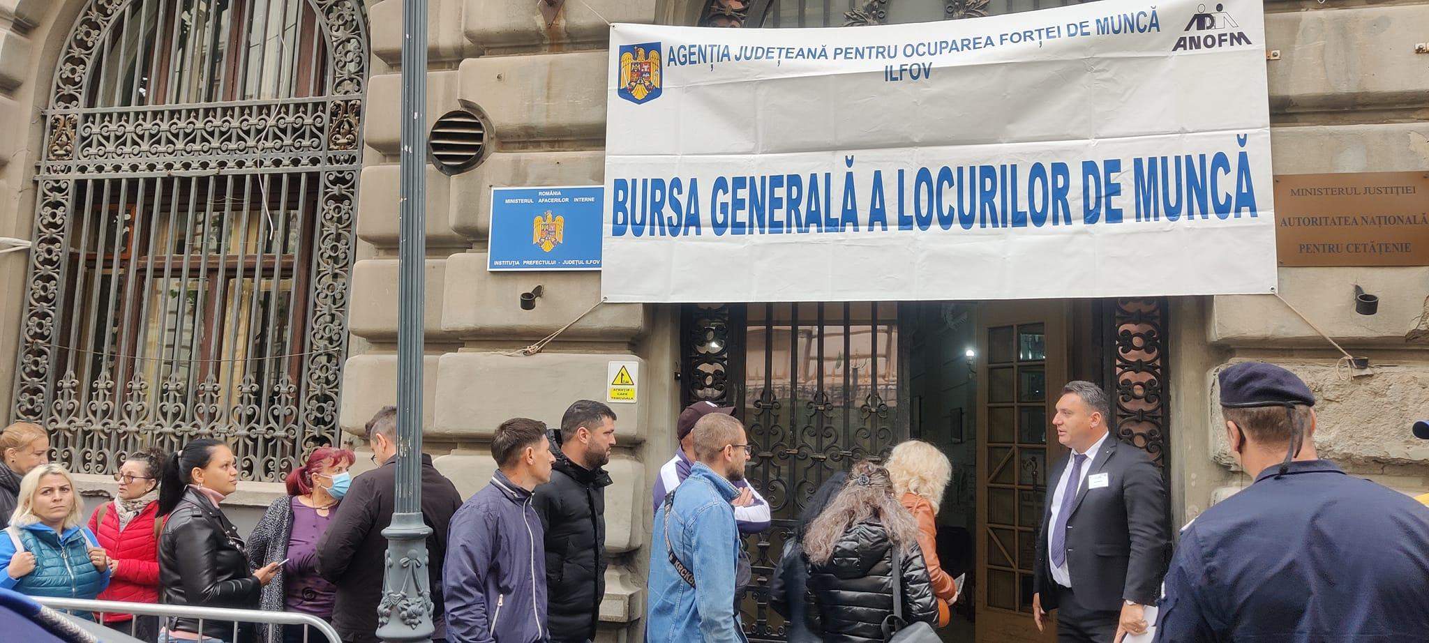 Bursa Generală a Locurilor de Muncă, organizată de Agenţia Naţională pentru Ocuparea Forţei de Muncă