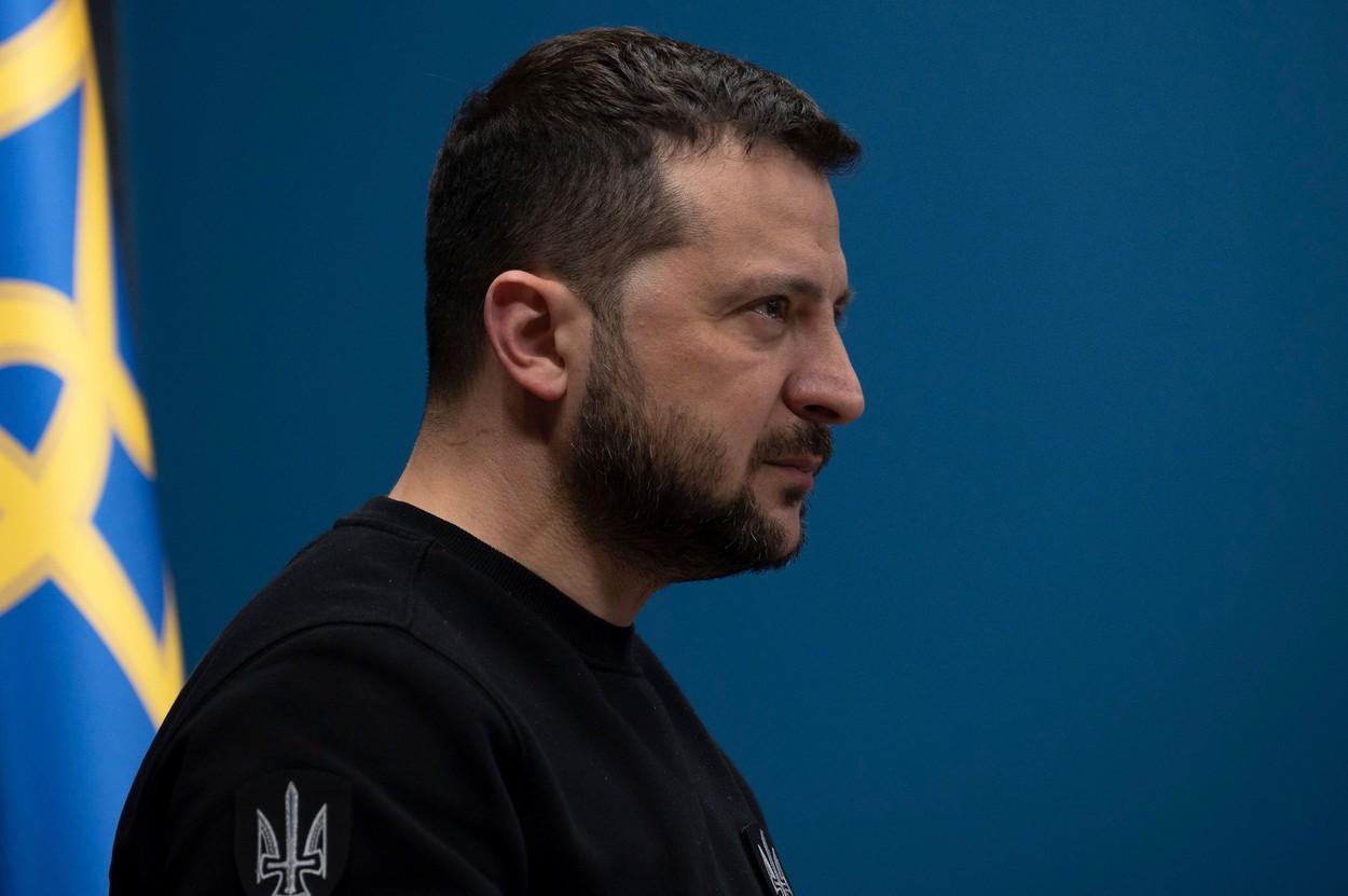 Volodimir Zelenski, președintele Ucrainei