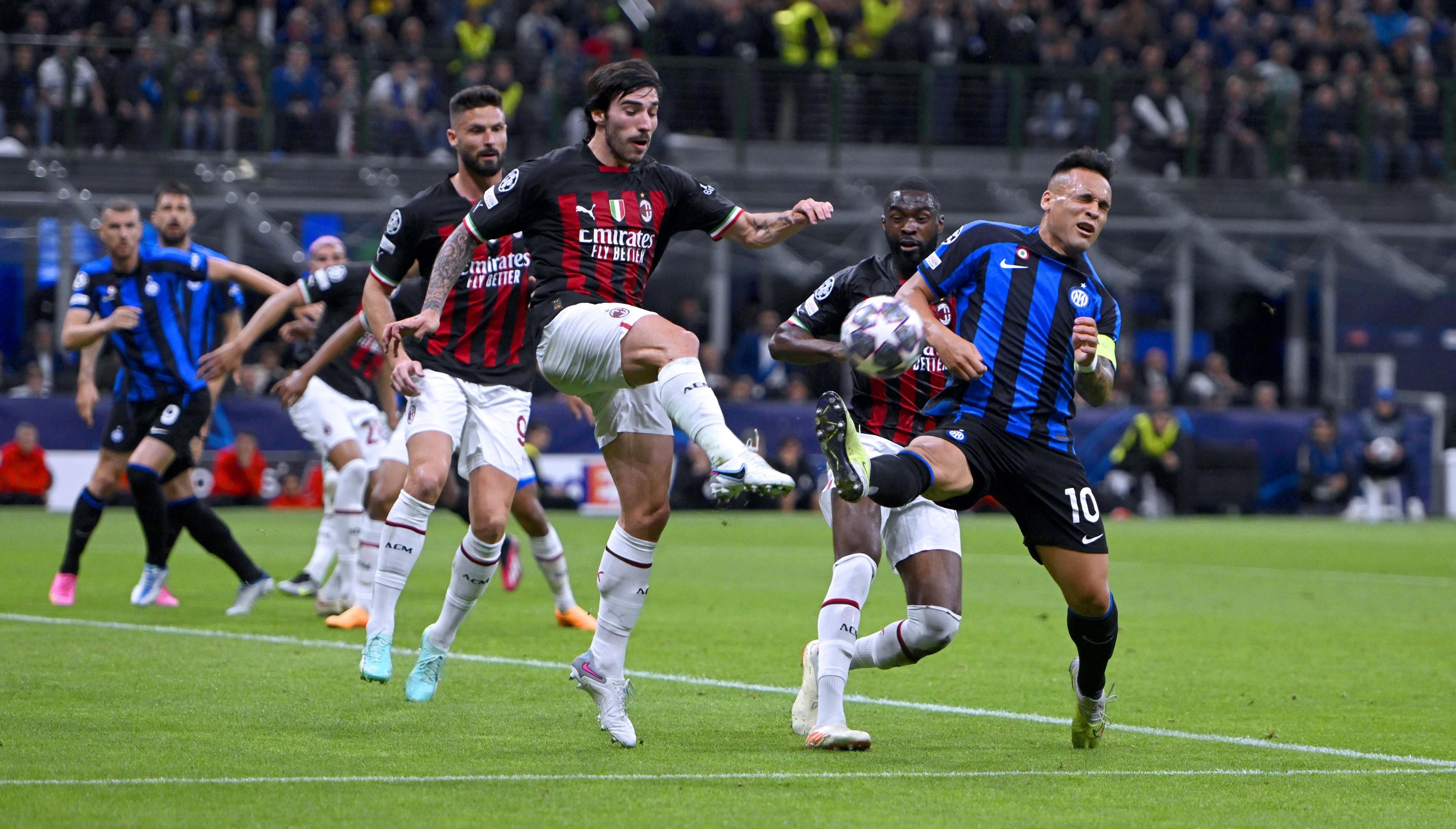 Inter Milano - AC Milan 1-0 (3-0) în semifinala Ligii Campionilor