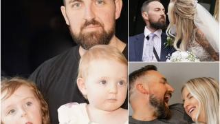 Un tată a doi copii, diagnosticat cu o formă rară de cancer, a murit la 6 zile după nuntă, în Anglia. ''Familia este devastată!''