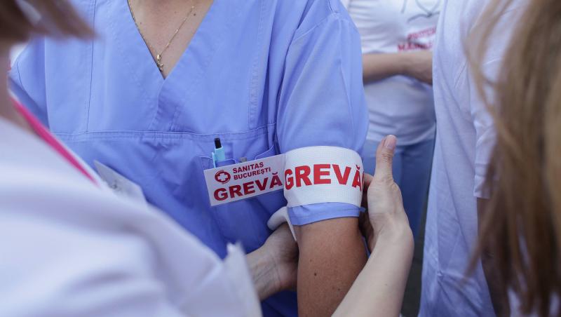 Val de proteste şi greve în ţară. După profesori, şi angajaţii din Sănătate ameninţă cu miting şi grevă generală