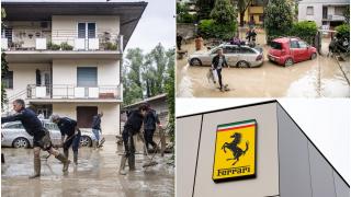 Gest impresionant: Ferrari donează 1 milion de euro populaţiei din Emilia-Romagna. "Acest ajutor va aduce alinare"