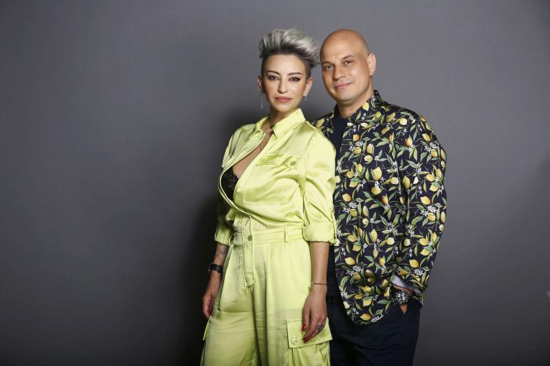 Giulia Anghelescu și soțul ei