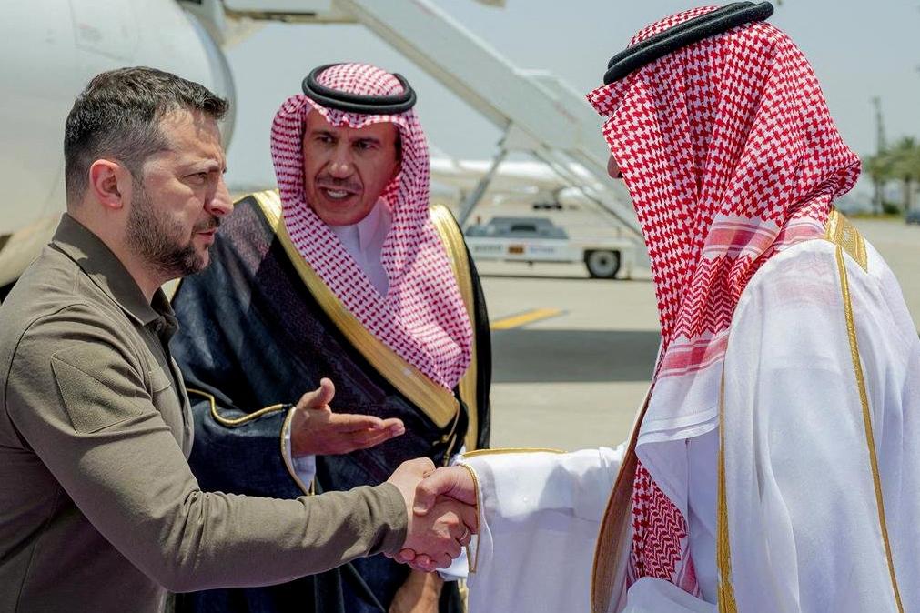Zelenski efectuează o vizită-surpriză la Jeddah pentru summitul Ligii Arabe