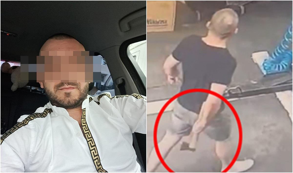 Scandal uriaş provocat de un bărbat din Bârlad. A atacat cu toporul maşina unui rival pe care-l credea amantul soţiei