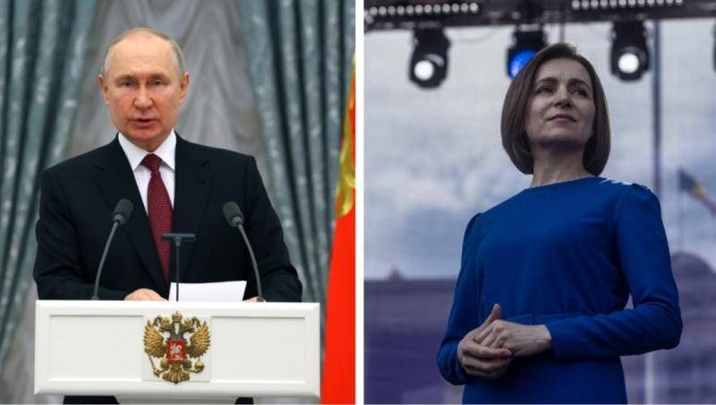 Maia Sandu: Vladimir Putin va fi arestat dacă va intra pe teritoriul Republicii Moldova