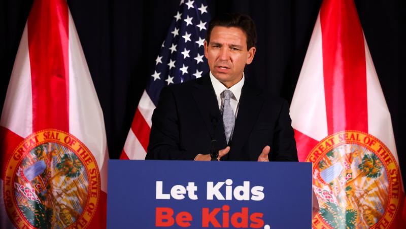 Ron DeSantis, principalul contracandidat al lui Trump din Partidul Republican, a intrat oficial în cursa pentru Casa Albă