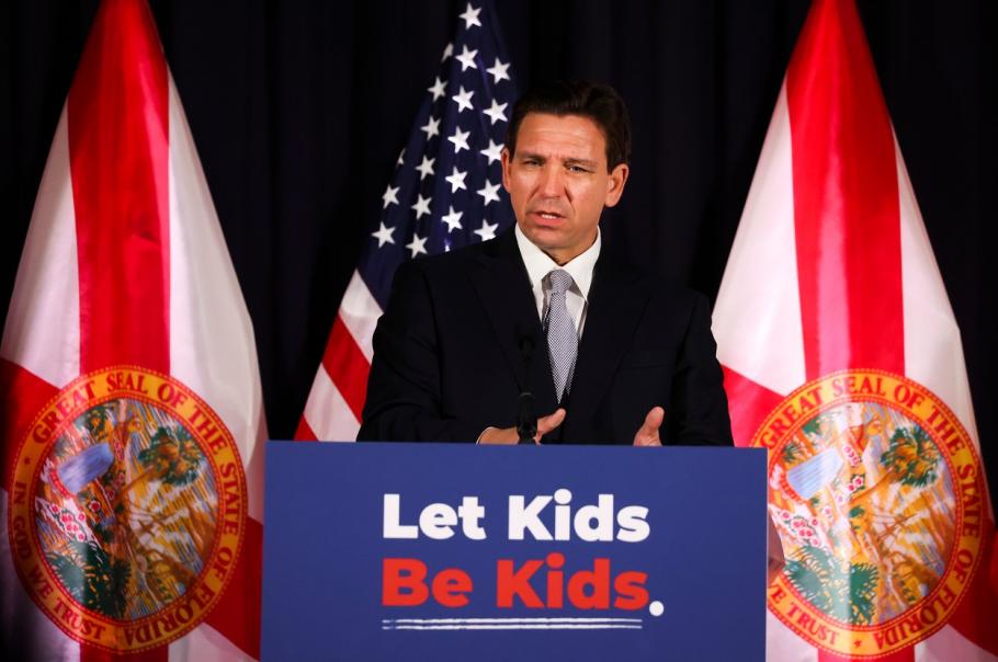 Ron DeSantis, guvernatorul statului Florida Ron DeSantis, guvernatorul statului Florida