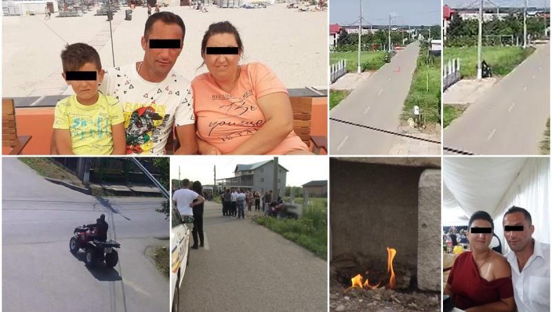 "De azi, v-ați reîntâlnit în cer". Adelin și tatăl lui au murit pe loc, după ce au intrat cu ATV într-un stâlp. În urmă cu două luni, mama copilului murea de cancer