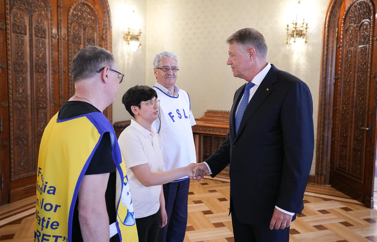 Klaus Iohannis îi primește pe sindicaliștii din Educație la discuții