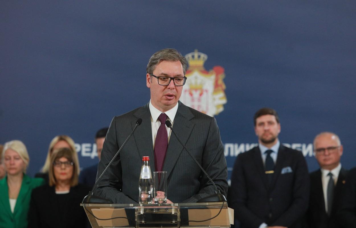 Aleksandar Vucic, președintele Serbiei,