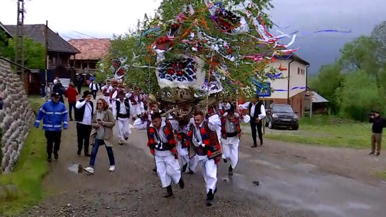 Botezul celui mai harnic gospodar din sat