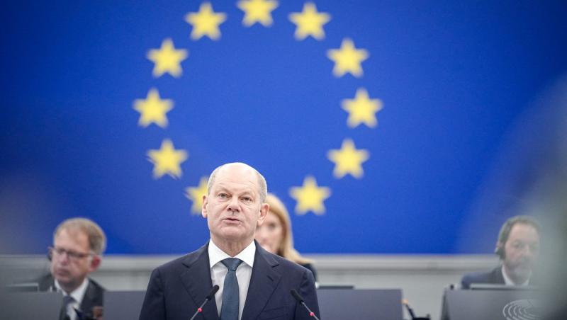 Olaf Scholz, mesaj de susține pentru Kiev de Ziua Europei: "Să rămânem constanţi în sprijinul pentru Ucraina, oricât ar dura!"