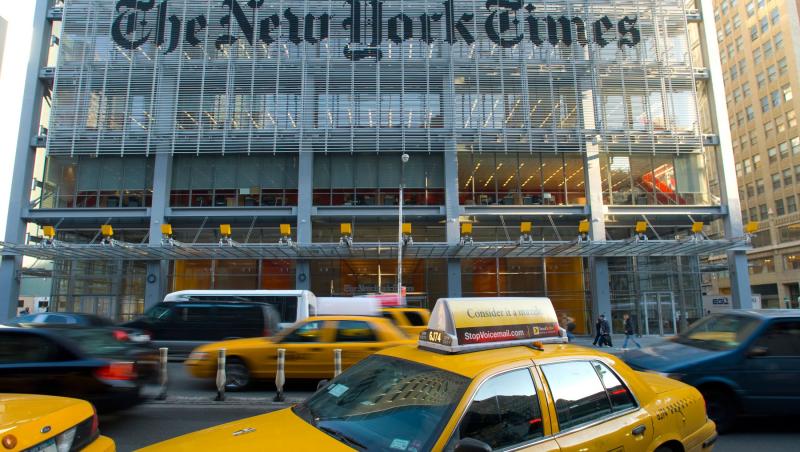 The New York Times, cel mai mare site de ştiri din SUA, primește 100 de milioane de dolari de la Google