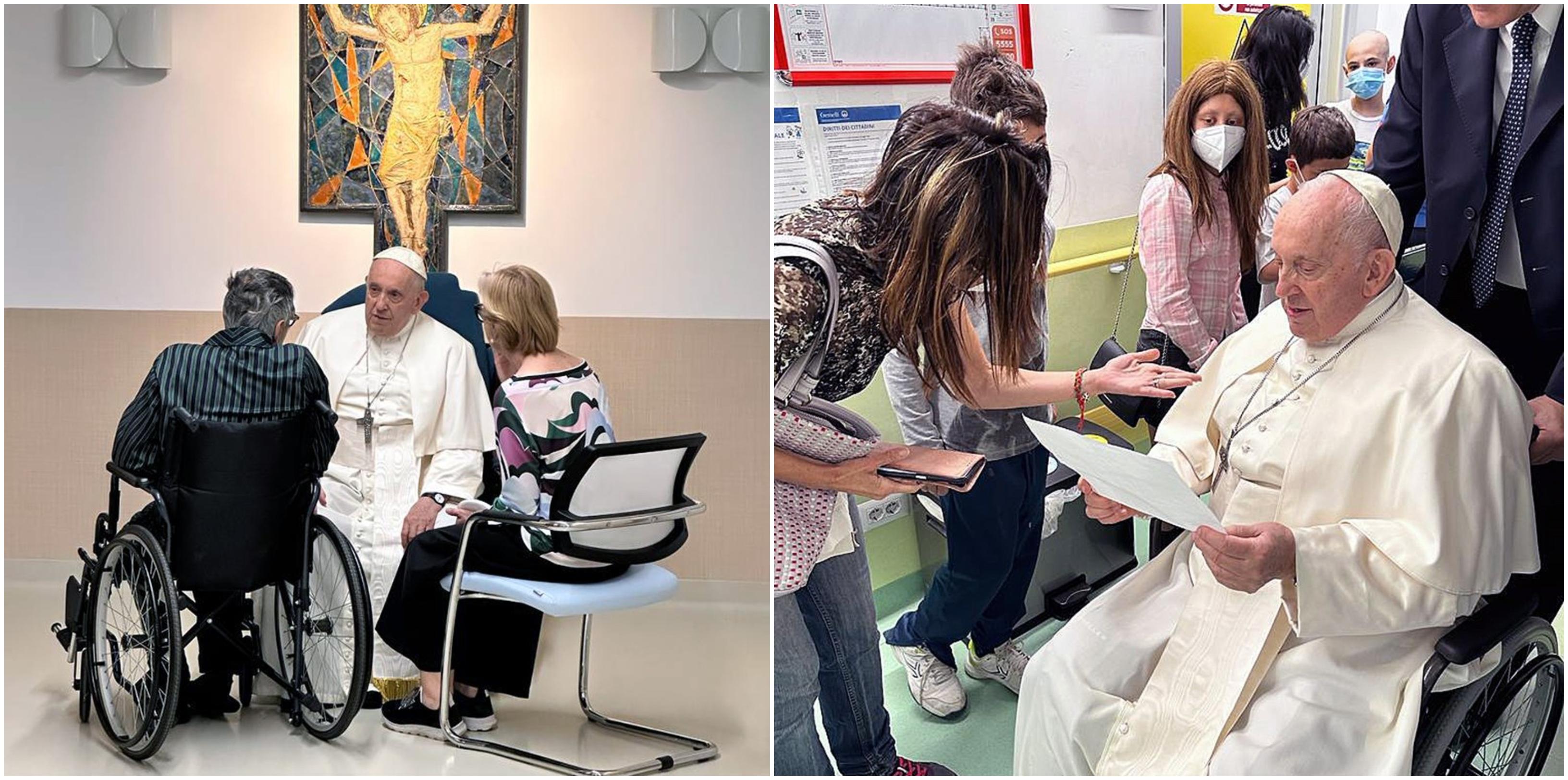 Papa Francisc după operaţie