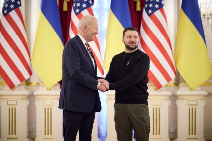 președinții Joe Biden și Volodimir Zelenski