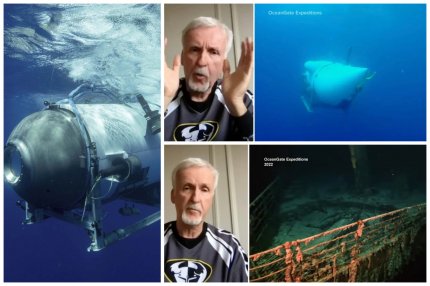 Cum a detectat Marina SUA încă de duminică implozia submersibilului Titan. James Cameron ştia de luni că "este bucăţi pe fundul oceanului"