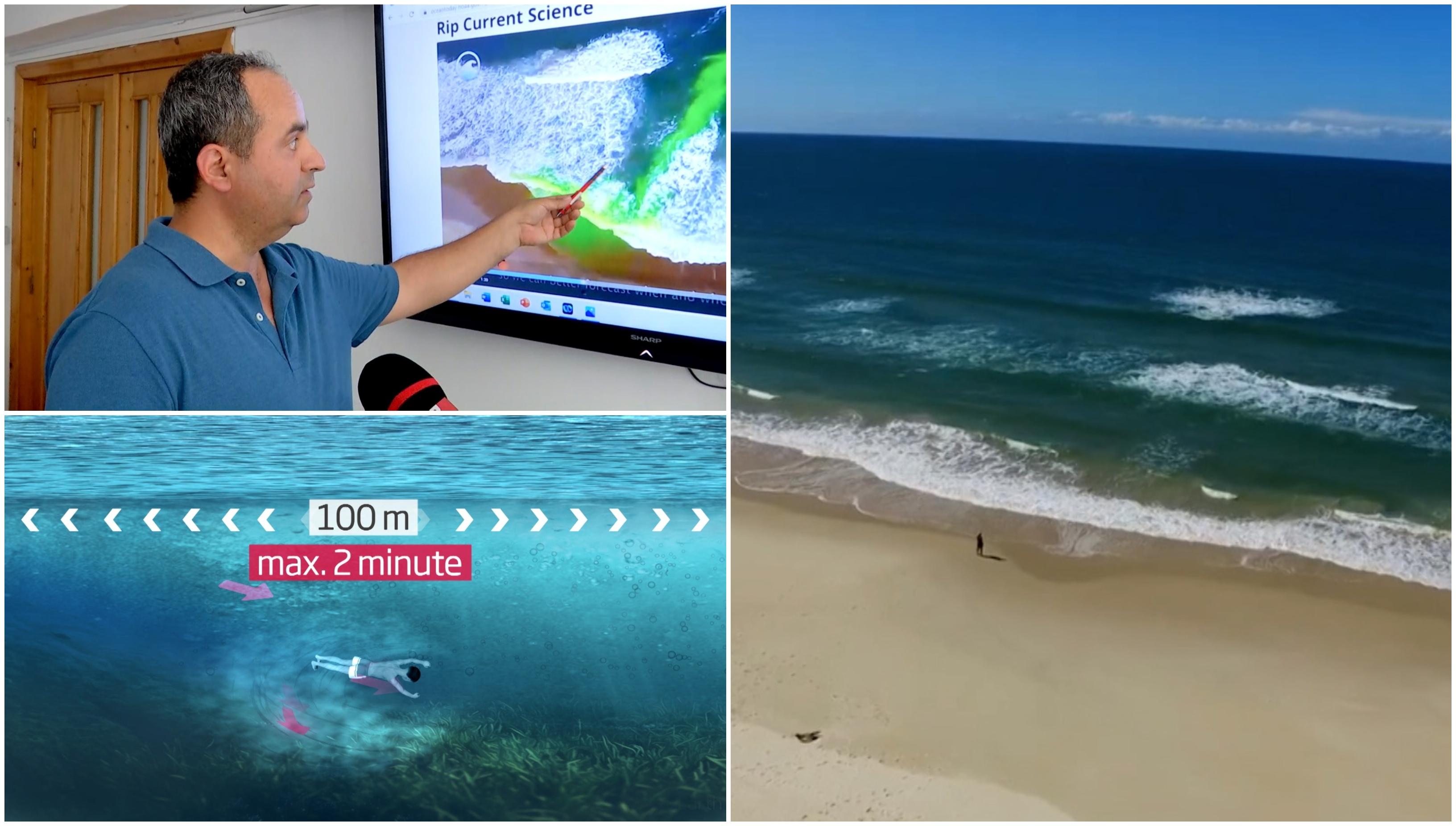 ANIMAŢIE. Ucigaşii tăcuţi din valuri. Ce sunt curenţii "rip": 30 de oameni mor anual din cauza lor