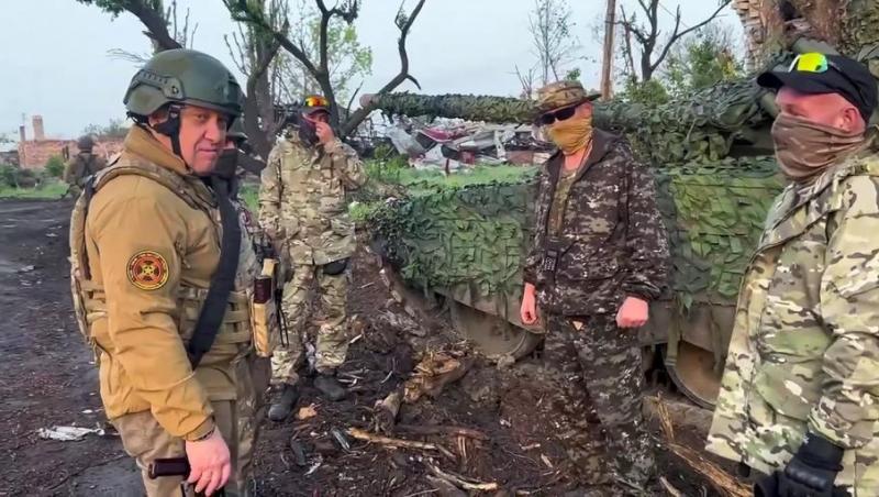Trupele Wagner, la un pas să fie aruncate în aer cu mine antitanc la retragerea din Bahmut. Prigojin acuză Armata rusă: "Încercare de flagelare publică"