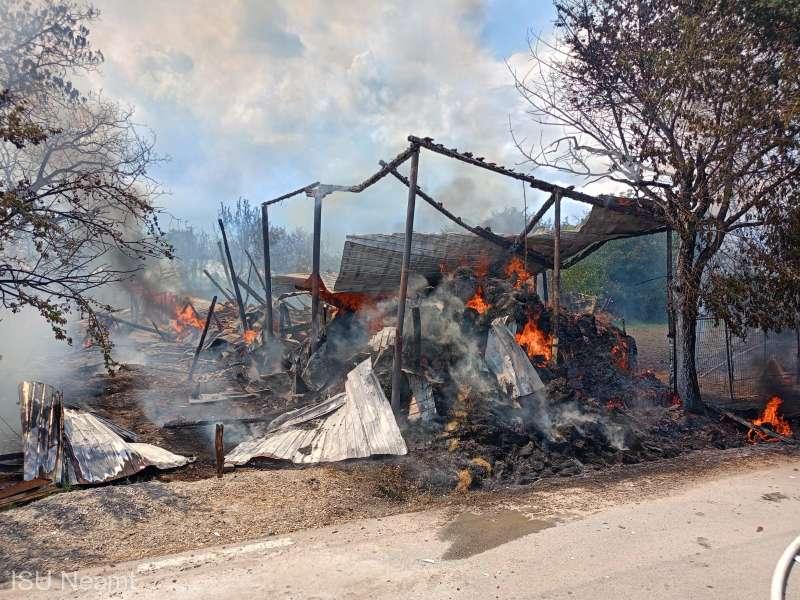 O chilie de la Mănăstirea Sihăstria Putnei din Neamț și trei anexe s-au făcut scrum din cauza unei lumânări aprinse